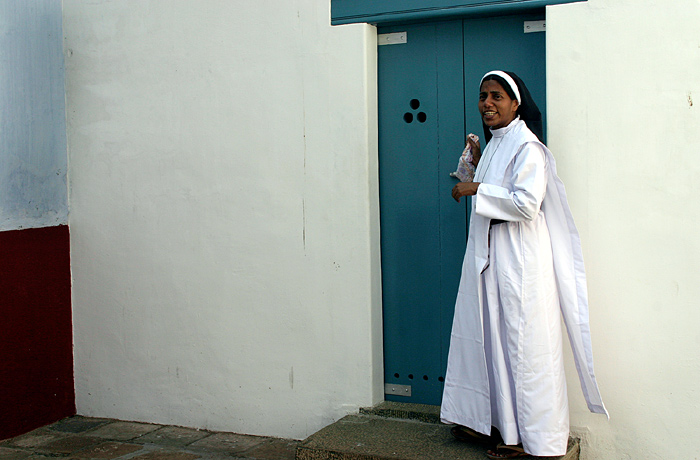 Nonne in Kochi