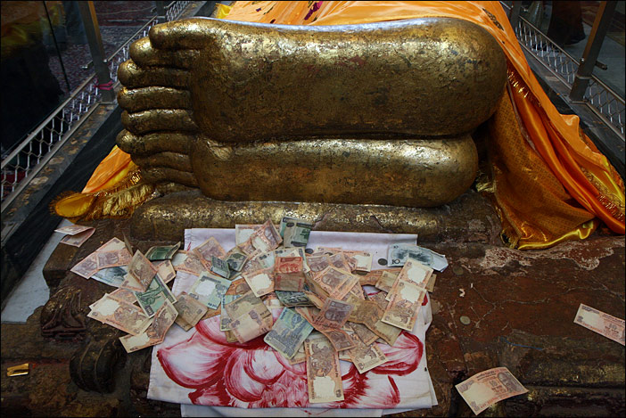 liegender Buddha in Kushinagar